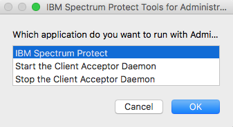 spectrum protect menu